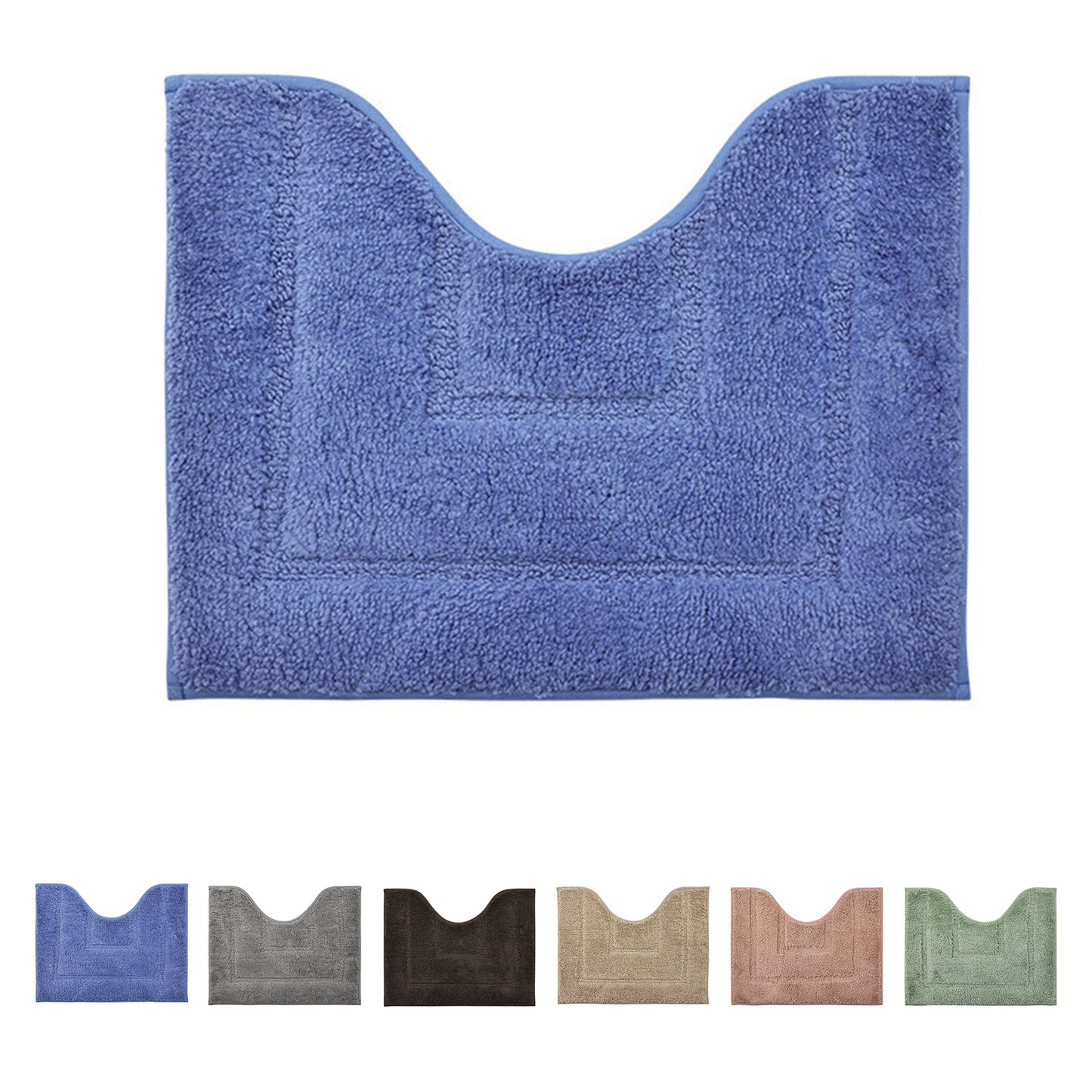 トイレマット U Mat 洗える 速乾 吸水力 人気 北欧 おしゃれ ふかふか 足拭 滑り防止 モダン 敷物 お手洗い マイクロファイバー カーペット トイレ床マット お風呂用品