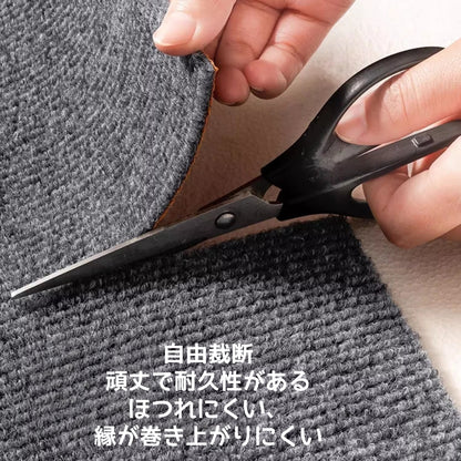 キッチンマット 洗える 防音滑り止め ロング TPR廊下カーペット おしゃれ 無地 純色 じゅうたん 廊下マット 転倒防止 廊下のカーペットロング フローリング 床暖房対応 冷え対策 丸洗い