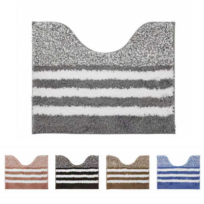 トイレマット 洗える 速乾 おしゃれ 滑り止め付き 水切れ 良い 滑り防止 抗菌 防カビ 人気 ふかふか モダン マイクロファイバー お手洗い トイレ床マット カーペット 敷物