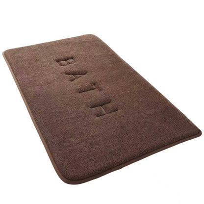 バスマット 速乾 洗える タオル地 BATH 足洗いマット 滑り止め 防音 足ふきマット お風呂 極細繊 吸水 低反発 北欧 お風呂まっと マイクロファイバー 柔らか ソフト 足拭き かわいい 快適 洗面所 浴室用