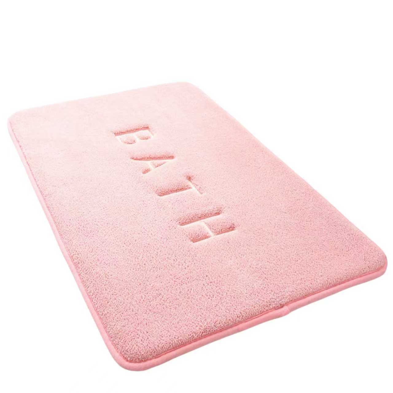 バスマット 速乾 洗える タオル地 BATH 足洗いマット 滑り止め 防音 足ふきマット お風呂 極細繊 吸水 低反発 北欧 お風呂まっと マイクロファイバー 柔らか ソフト 足拭き かわいい 快適 洗面所 浴室用