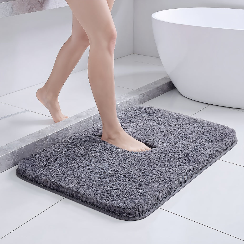 マット バスマット 玄関マット あしふきマット 足拭きマット デスクマット お風呂マット 滑り止め bath mat 足ふきマット 丸洗い可能 キッチン ふわふわ 風呂 屋外 洗面所 洗える 超厚い 吸水速乾 速乾 おしゃれ
