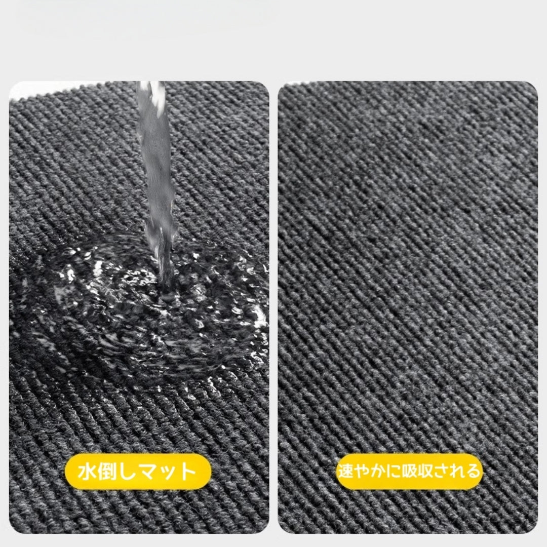 キッチンマット 洗える 防音滑り止め ロング TPR廊下カーペット おしゃれ 無地 純色 じゅうたん 廊下マット 転倒防止 廊下のカーペットロング フローリング 床暖房対応 冷え対策 丸洗い