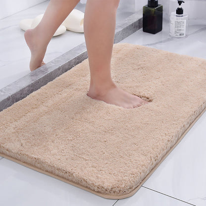 マット バスマット 玄関マット あしふきマット 足拭きマット デスクマット お風呂マット 滑り止め bath mat 足ふきマット 丸洗い可能 キッチン ふわふわ 風呂 屋外 洗面所 洗える 超厚い 吸水速乾 速乾 おしゃれ