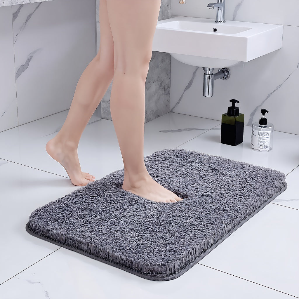 マット バスマット 玄関マット あしふきマット 足拭きマット デスクマット お風呂マット 滑り止め bath mat 足ふきマット 丸洗い可能 キッチン ふわふわ 風呂 屋外 洗面所 洗える 超厚い 吸水速乾 速乾 おしゃれ