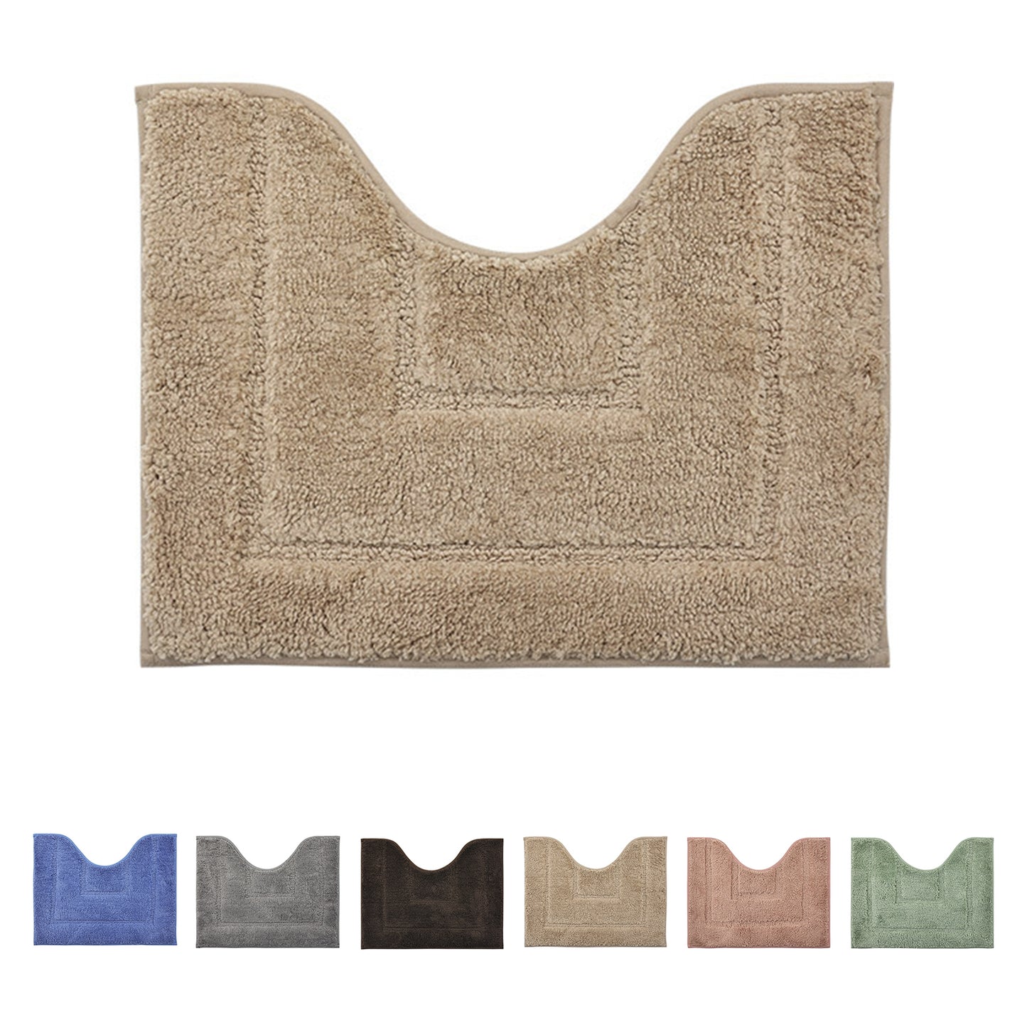 トイレマット U Mat 洗える 速乾 吸水力 人気 北欧 おしゃれ ふかふか 足拭 滑り防止 モダン 敷物 お手洗い マイクロファイバー カーペット トイレ床マット お風呂用品