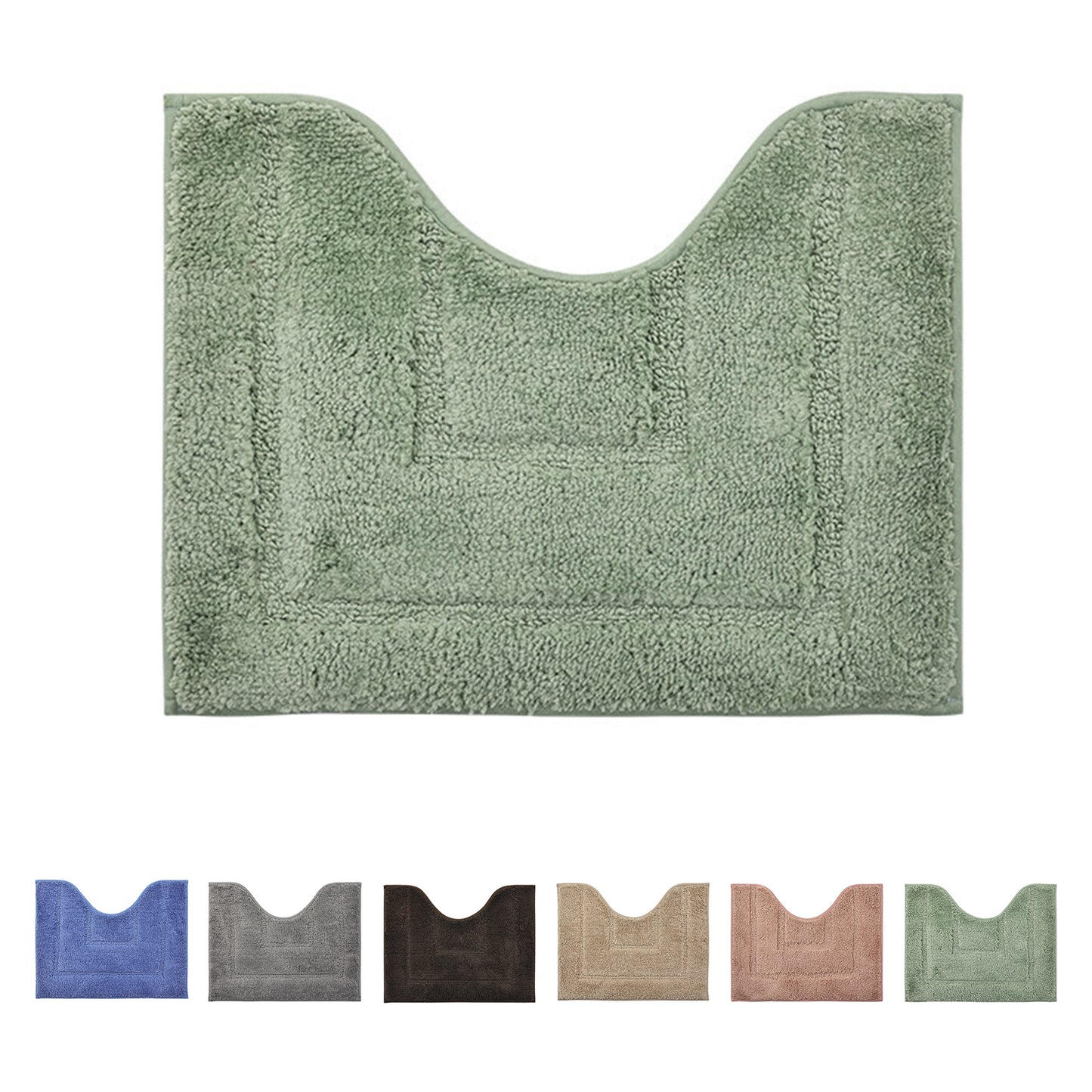 トイレマット U Mat 洗える 速乾 吸水力 人気 北欧 おしゃれ ふかふか 足拭 滑り防止 モダン 敷物 お手洗い マイクロファイバー カーペット トイレ床マット お風呂用品