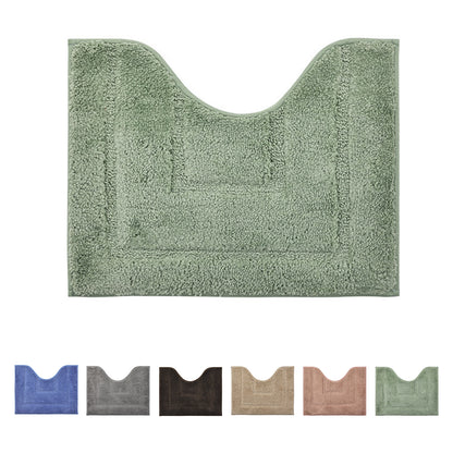 トイレマット U Mat 洗える 速乾 吸水力 人気 北欧 おしゃれ ふかふか 足拭 滑り防止 モダン 敷物 お手洗い マイクロファイバー カーペット トイレ床マット お風呂用品