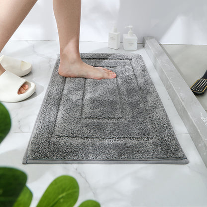 バスマット 洗える 速乾 大判 人気 おしゃれ マイクロファイバー お風呂マット 浴室 キッチン ドア あしふきマット 玄関 お風呂用品 滑り止め 防音 おしゃれ あしふきマット トイレマット 洗濯機 乾度良好 敷きマット