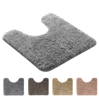 トイレマット 洗える 速乾 おしゃれ 吸水 北欧 人気 ふかふか 滑り止め付き モダン 洗面所 マイクロファイバー お手洗い トイレ床マット カーペット 敷物