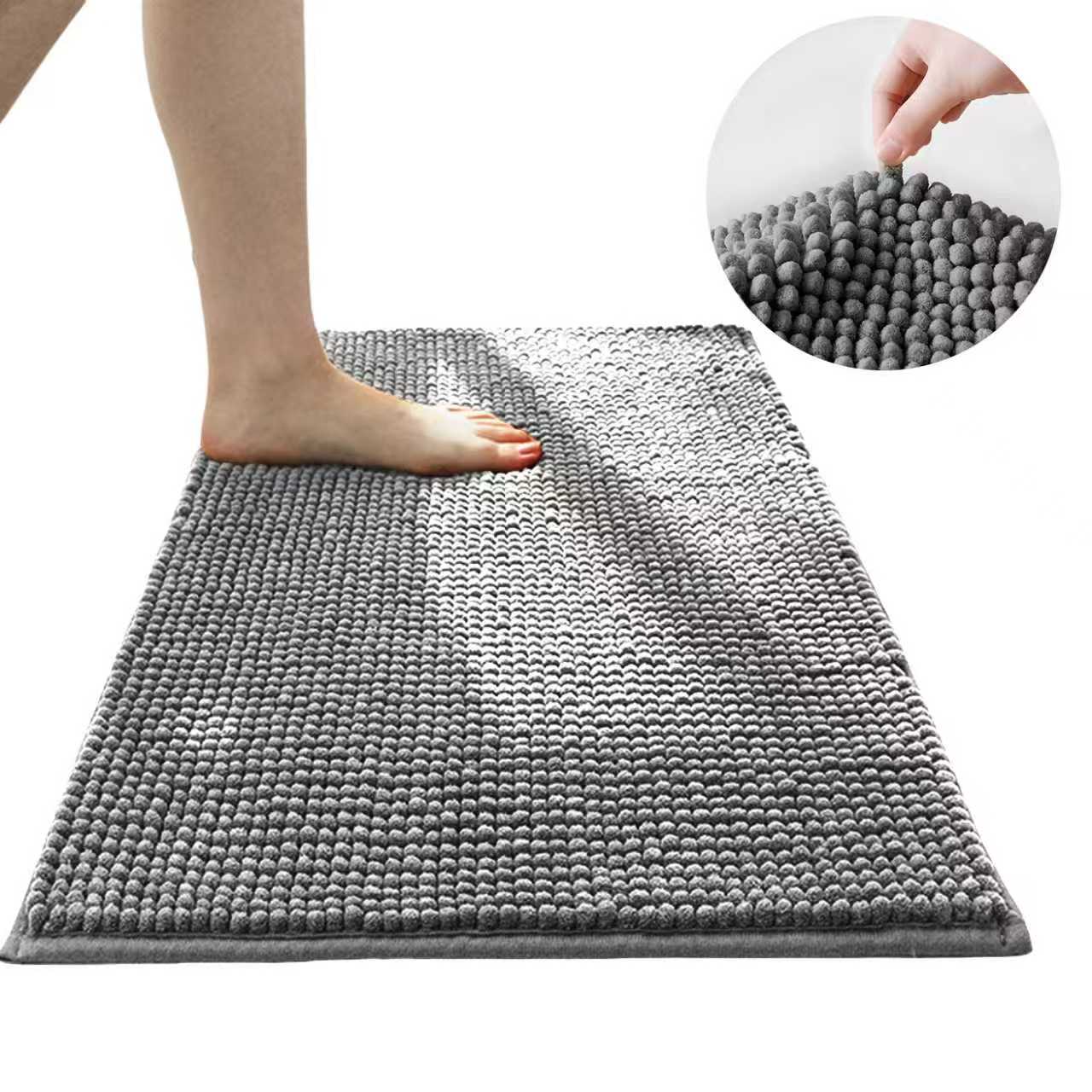 バスマット 洗える 速乾 タオル地 屋外 室内 大判 洗面所 人気 タオル地 足洗いマット おしゃれ マイクロファイバー お風呂マット お手洗い 足拭 あしふきマット滑り止め 吸水 洗面所 浴室 キッチン 玄関 ドア
