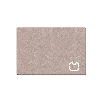 珪藻土 バスマット 猫の頭 風呂 マット 長方形 硅藻泥 マット 薄い 滑り防止 抗菌 防カビ 足拭きマット 風呂 浴室 玄関 速乾 吸水 大きい ラージ サイズ 軽量 40x60CM