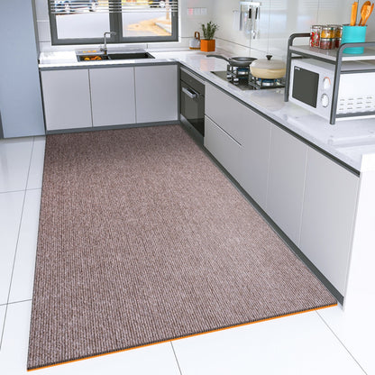 キッチンマット 洗える 防音滑り止め ロング TPR廊下カーペット おしゃれ 無地 純色 じゅうたん 廊下マット 転倒防止 廊下のカーペットロング フローリング 床暖房対応 冷え対策 丸洗い